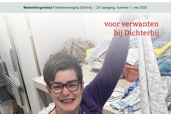 Mededelingenblad Familievereniging Dicht-bij mei 2025