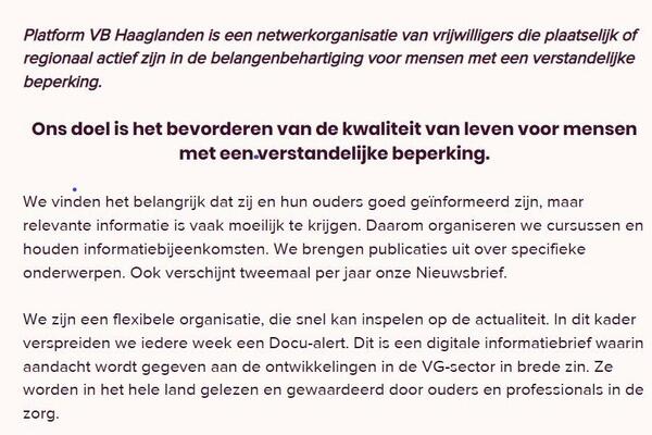 Docu-alerts Platform VB Haaglanden